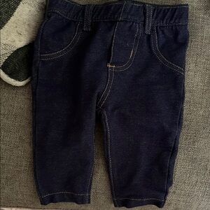 Dark Blue Denim Baby Jeggings